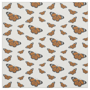Tela Ilustracion personalizado de mariposa monarca