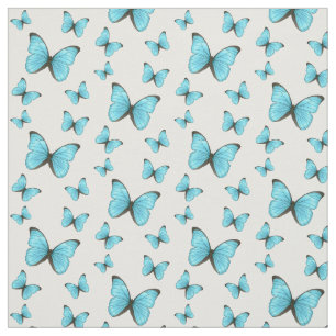 Tela Ilustracion personalizado de mariposas morfo