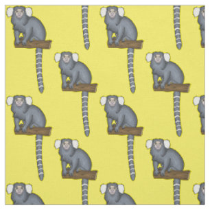 Tela Ilustracion personalizado de marmoset común