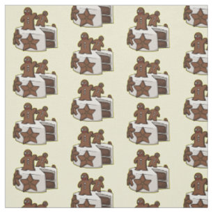 Tela Ilustracion personalizado de pastel de pan de jeng