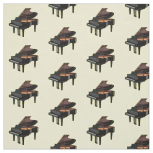 Tela Ilustracion personalizado de piano