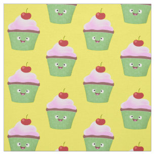 Tela Ilustracion personalizado de quequitos alegres