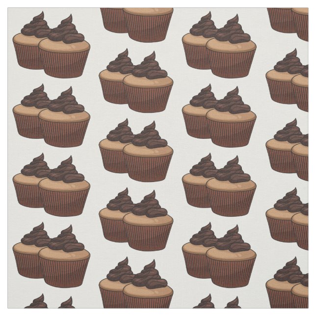 Tela Ilustracion personalizado de tarta (Retal)