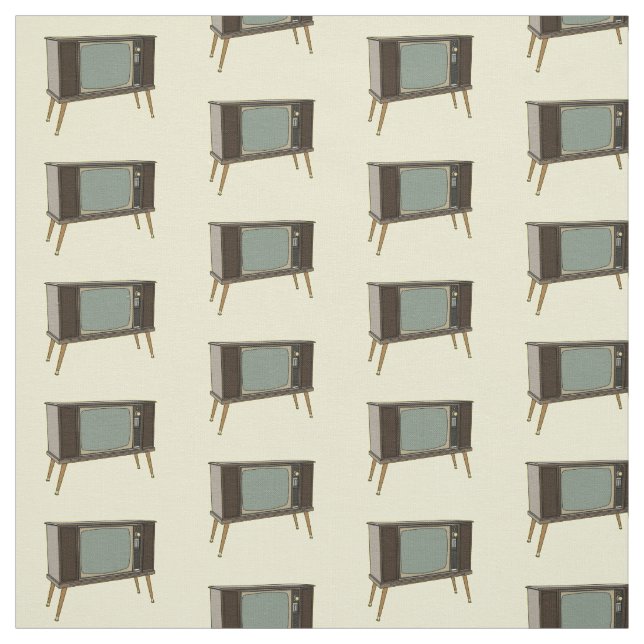 Tela Ilustracion personalizado de televisión (Retal)