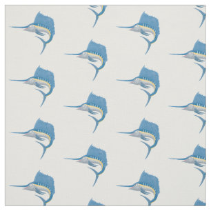 Tela Ilustracion personalizado divertido de pez espada