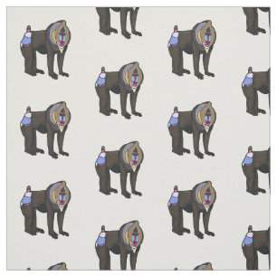 Tela Ilustracion personalizado Mandrill