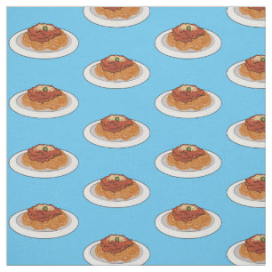 Tela Ilustracion personalizado Spaghetti