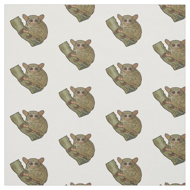 Tela Ilustracion personalizado Tarsier (Retal)