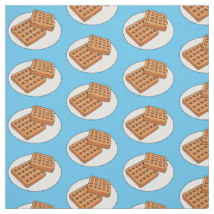 Tela Ilustracion Waffle personalizado
