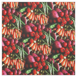 Tela Imagen vegetariana de las verduras del jardín