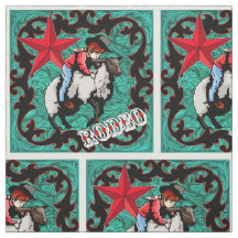 Imitación de cuero del rodeo del vaquero de Bustin