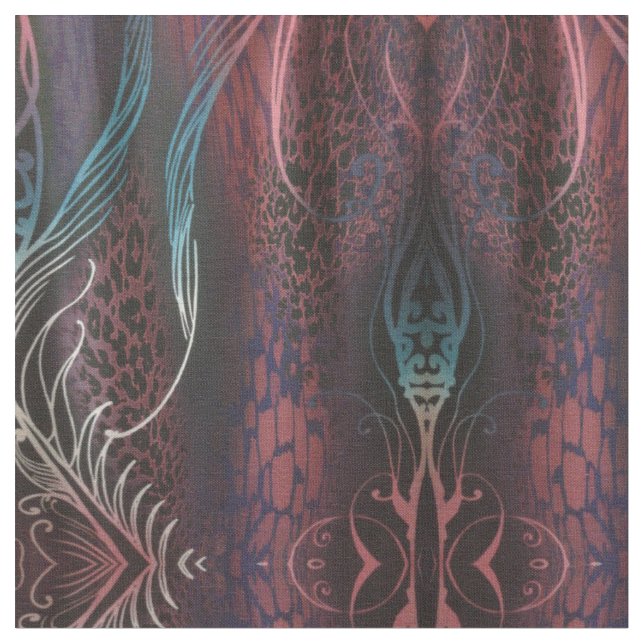 Tela impresa seda (De cerca)