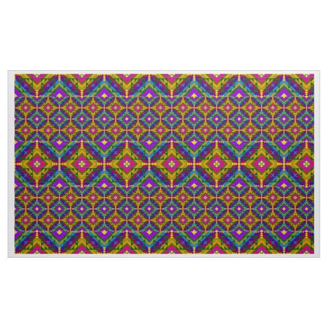 Tela Impresión africana multicolor (Yarda)