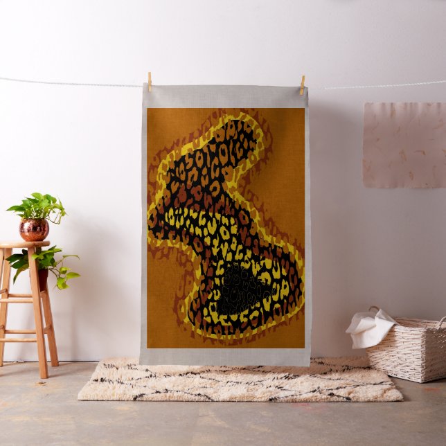 Tela Impresión animal del leopardo #16 (In Situ)
