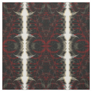 Tela Impresión de Gótico de patrón fractal de paisley e