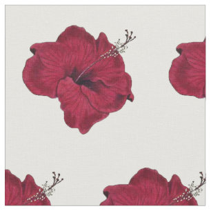 Tela Impresión de Hibiscus