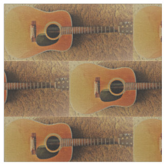 Tela impresión de la guitarra