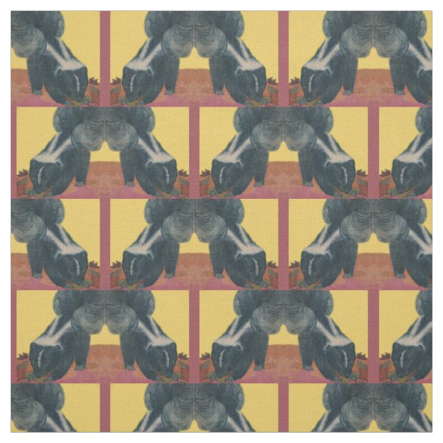 Tela impresión de la mofeta (Retal)