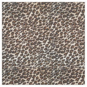 Tela Impresión de la piel del leopardo