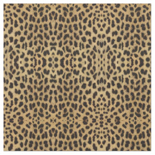 Tela Impresión de leopardo