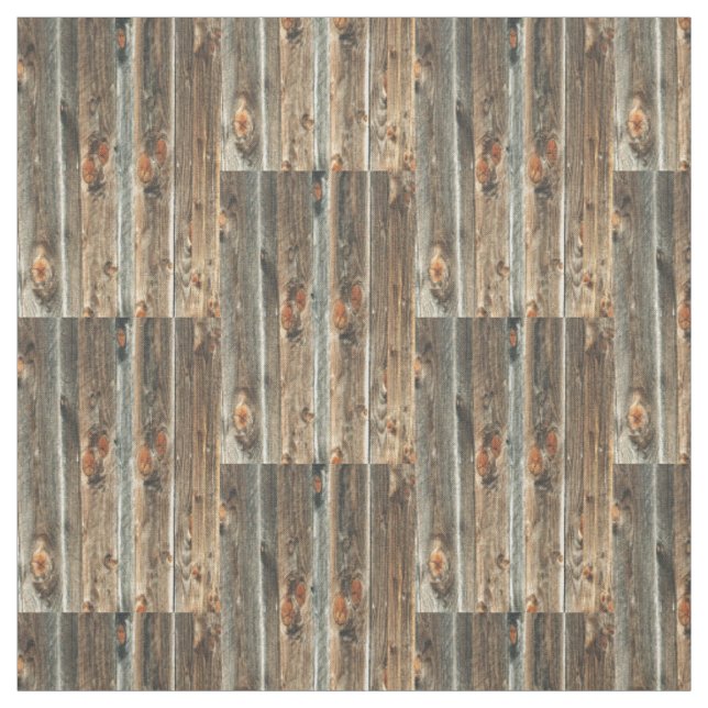 Tela Impresión de madera de grano occidental #1 (Retal)