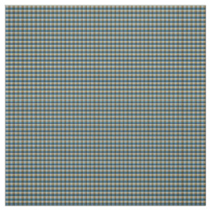 Tela Impresión de patrón de cheques de tartán azul,