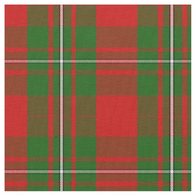 Tela Impresión del tartán de MacGregor (De cerca)