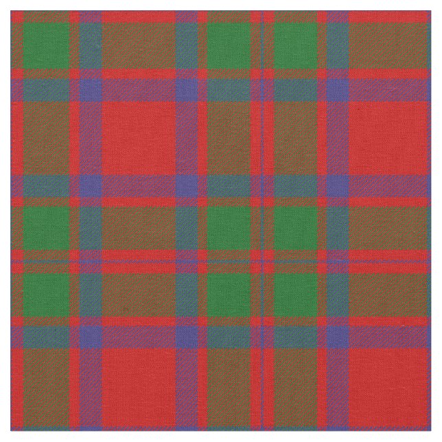 Tela Impresión del tartán de Macintosh (De cerca)
