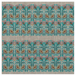 Tela Impresión floral de flores de sol