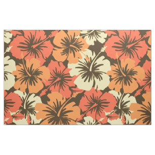 Tela Impresión floral hawaiana de la camisa de hawaian