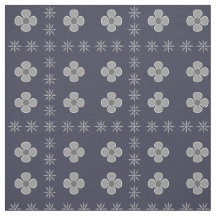 Impresión floral Retro Gray Scandi