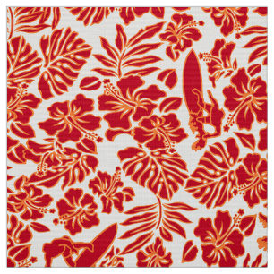 Tela Impresión hawaiana de la camisa de hawaiana del