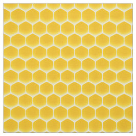 Tela Impresión media de 1" de células de Honeycomb amar