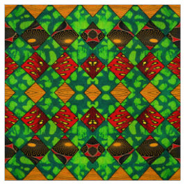 Tela Impresión rastafari africana