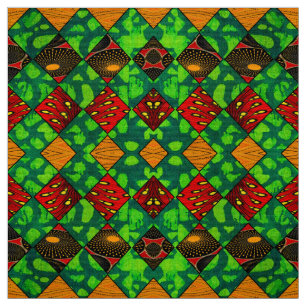 Tela Impresión rastafari africana