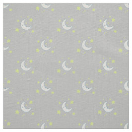 Tela Impresión textil original Moon & Stars - Gris
