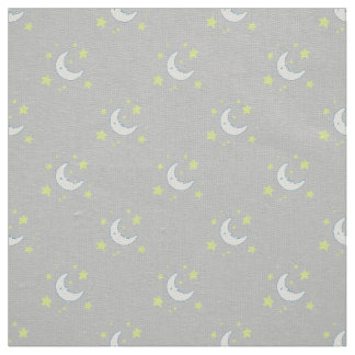 Tela Impresión textil original Moon & Stars - Gris