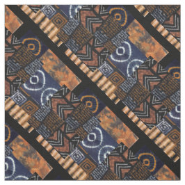 Tela Impresión tribal africana moderna