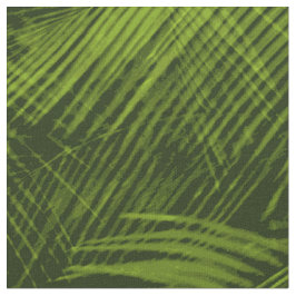 Tela Impresión tropical hawaiana de las palmas de