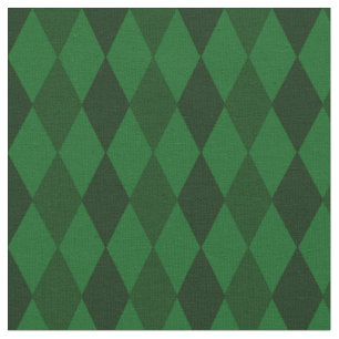 Tela Impresión verde del diamante, diamantes en verde