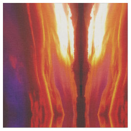 Tela Incendio al atardecer