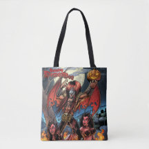 Increíble bolso de arte de Demon Boy Art Tote