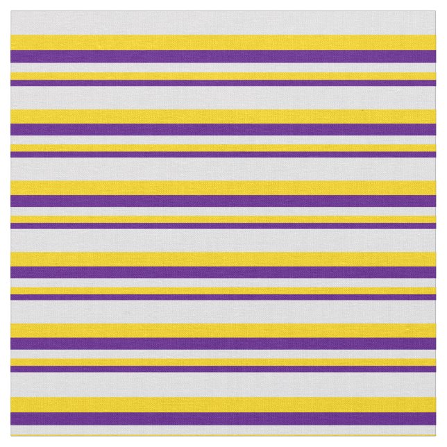 Tela Índigo, amarillo y lavanda (De cerca)