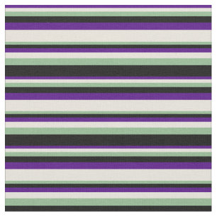 Tela Índigo, beige, verde del mar oscuro y negro