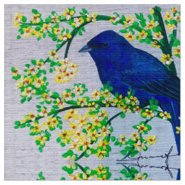 Tela Indigo Bunting Fabric