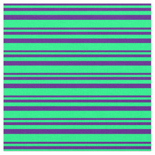 Tela Índigo y patrón verde