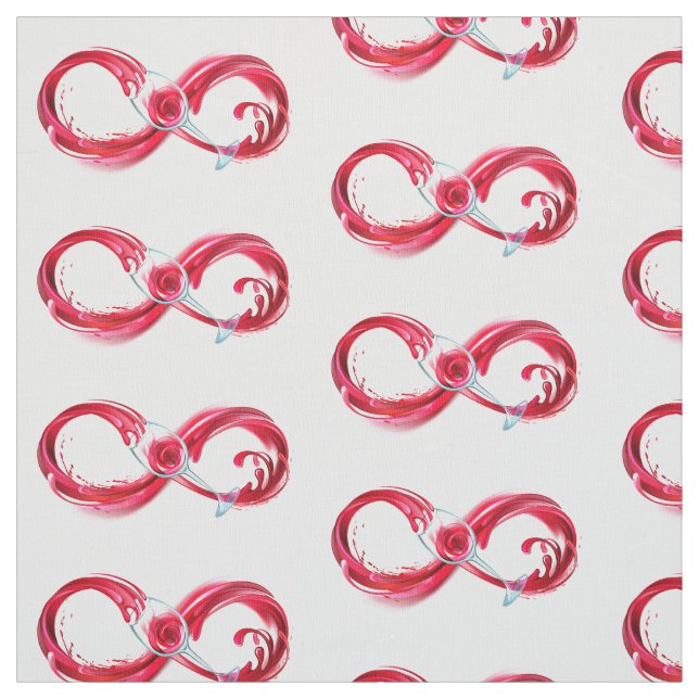 Tela Infinity with Red Wine (Retal)