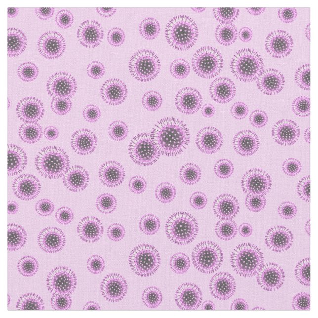 Tela Influenza Rosa (De cerca)