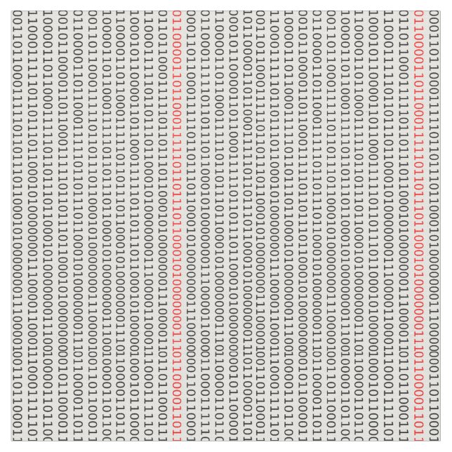 Tela Ingeniero informático de código binario (De cerca)