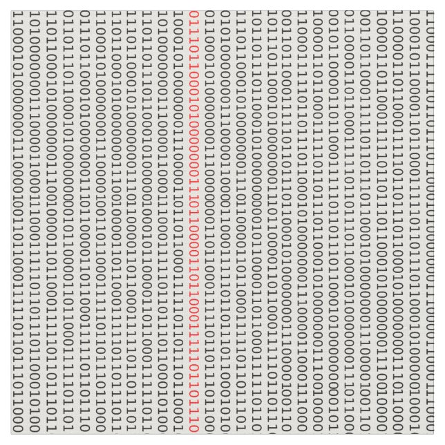 Tela Ingeniero informático de código binario (De cerca)